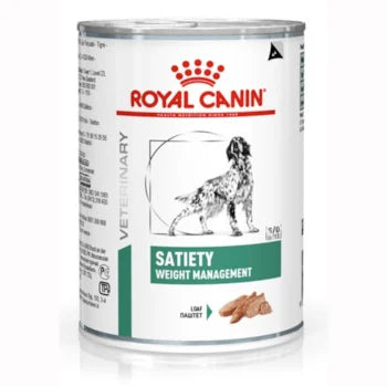 Imagem do produto Ração Úmida Medicamentosa Royal Canin Satiety Support para Cachorros, tipo Ração Úmida Medicamentosa, marca Royal Canin.