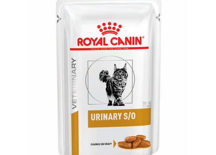 Imagem do produto Ração Úmida Medicamentosa Royal Canin Urinary S/O para Gatos, tipo Ração Úmida Medicamentosa, marca Royal Canin.
