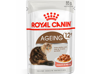 Imagem do produto Ração Úmida Royal Canin Ageing 12+ para Gatos Sênior, tipo Ração Úmida, marca Royal Canin.