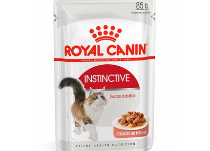 Imagem do produto Ração Úmida Royal Canin Instinctive para Gatos Adultos, tipo Ração Úmida, marca Royal Canin.