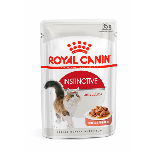 Imagem do produto Ração Úmida Royal Canin Instinctive para Gatos Adultos, tipo Ração Úmida, marca Royal Canin.