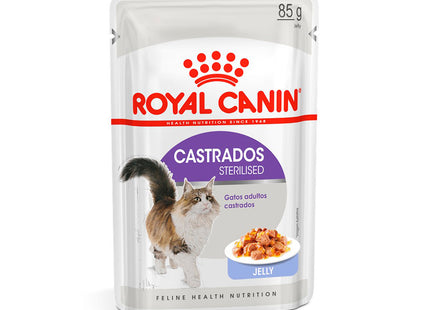 Imagem do produto Ração Úmida Royal Canin Jelly para Gatos Adultos Castrados, tipo Ração Úmida, marca Royal Canin.