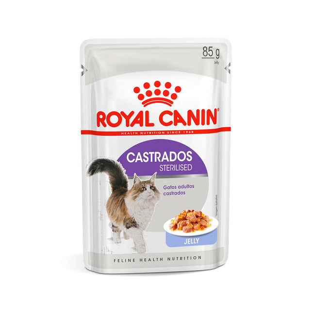 Imagem do produto Ração Úmida Royal Canin Jelly para Gatos Adultos Castrados, tipo Ração Úmida, marca Royal Canin.