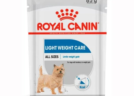 Imagem do produto Ração Úmida Royal Canin LightWeightCare para Cachorros Adultos, tipo Ração Úmida, marca Royal Canin.