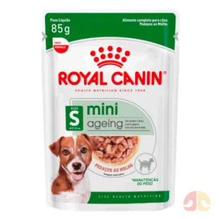 Imagem do produto Ração Úmida Royal Canin Mini Ageing para Cachorros Sênior de Porte Pequeno, tipo Ração Úmida, marca Royal Canin.