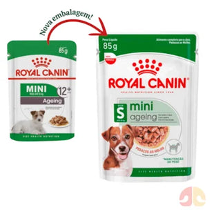 Imagem do produto Ração Úmida Royal Canin Mini Ageing para Cachorros Sênior de Porte Pequeno, tipo Ração Úmida, marca Royal Canin.