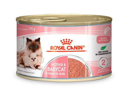 Imagem do produto Ração Úmida Royal Canin Mother & Babycat Instinctive para Gatos Filhotes e Gatas Gestantes/Lactantes, tipo Ração Úmida, marca Royal Canin.