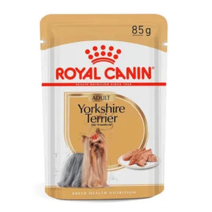 Imagem do produto Ração Úmida Royal Canin para Cachorros Adultos da Raça Yorkshire, tipo Ração Úmida, marca Royal Canin.