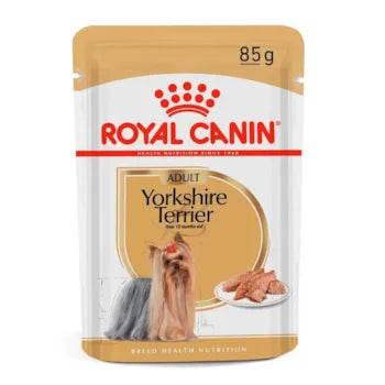 Imagem do produto Ração Úmida Royal Canin para Cachorros Adultos da Raça Yorkshire, tipo Ração Úmida, marca Royal Canin.
