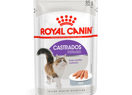 Imagem do produto Ração Úmida Royal Canin Patê para Gatos Adultos Castrados, tipo Ração Úmida, marca Royal Canin.