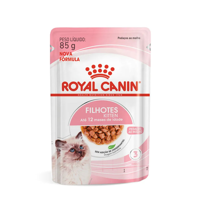 Ração Úmida Royal Canin Sachê para Gatos Filhotes
