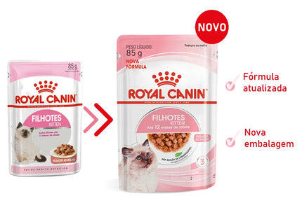 Ração Úmida Royal Canin Sachê para Gatos Filhotes