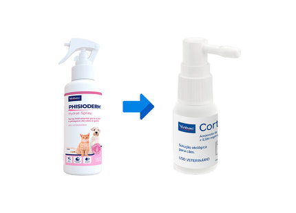 Produto Otológico Rvt Cortotic 16ml para Cachorros e Gatos