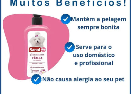 Imagem do produto Condicionador Sanol Dog para Cachorros, tipo Condicionador, marca Sanol.