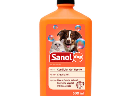 Imagem do produto Condicionador Sanol Pelos Neutro para Cachorros, tipo Condicionador, marca Sanol.