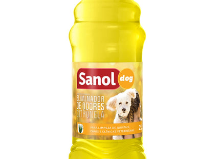 Imagem do produto Eliminador de Odores Sanol Citronela para Cães, tipo Educador Sanitário, marca Sanol.