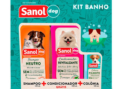 Imagem do produto Shampoo Sanol Kit Shampoo + Condicionador para Cachorros, tipo Shampoo, marca Sanol.