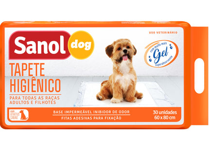 Tapete Higiênico Sanol C/30 Und. para Cães