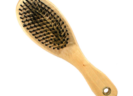 Imagem do produto Escova Savana Dupla Madeira Bolinha Média para Cães e Gatos, tipo Escova, marca Savana.