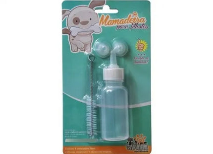 Imagem do produto Mamadeira Savana Kit 3 Bicos e Limpador 50ml para Filhotes, tipo Mamadeira, marca Savana.
