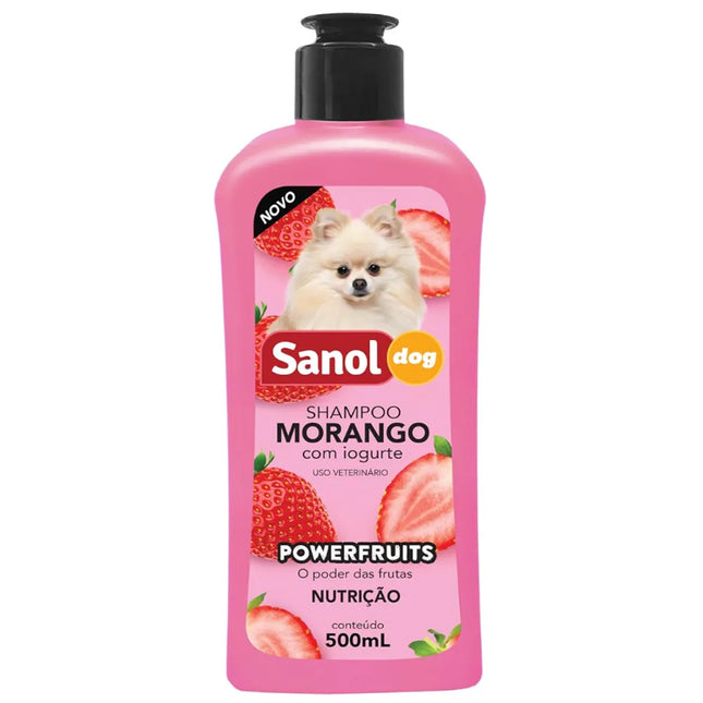 Sanol Dog Shampoo Morango com Iogurte 500 ml