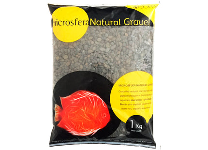 Imagem do produto Aquário Soma Microsfera Nat Gravel Pebble Black 3-5mm para Peixes Ornamentais, tipo Aquário, marca Soma.