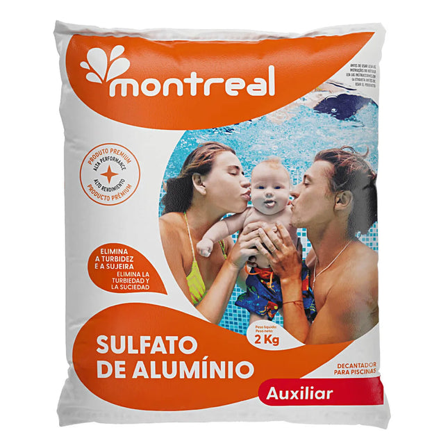 Montreal Sulfato de Alumínio Decantador 2 kg