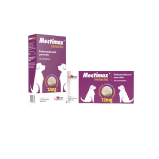Antiparasitário Interno Super Mix Mectimax 12mg para Cães
