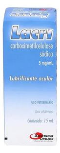 Produto Oftálmico Super Mix Lacri Colirio 15ml para Cães e Gatos