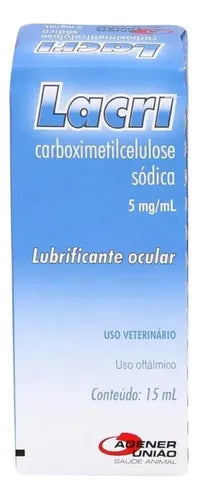 Produto Oftálmico Super Mix Lacri Colirio 15ml para Cães e Gatos
