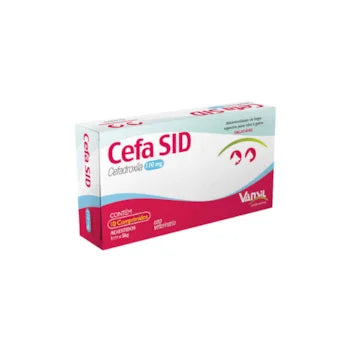 Antibiótico Suprimed Cefa Sid 110mg para Cães
