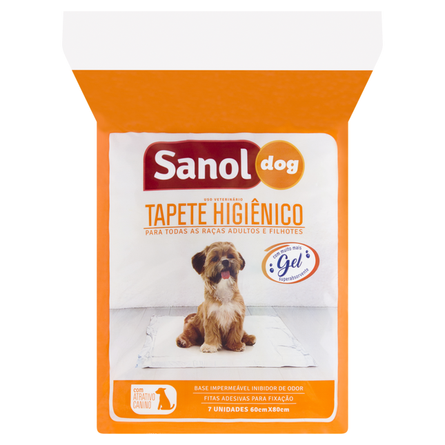 Tapete Higiênico Sanol Dog 60 cm x 80 cm