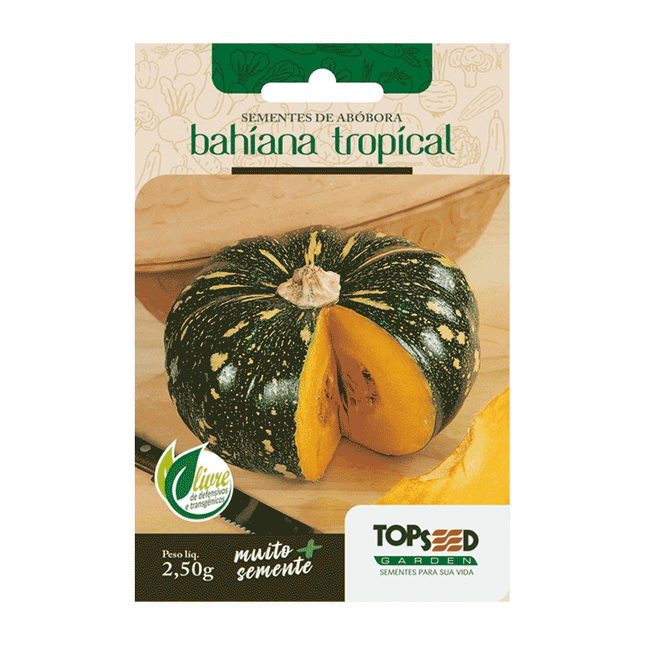 Imagem do produto Semente Tropical Abóbora Bahiana, tipo Semente, marca Tropical.