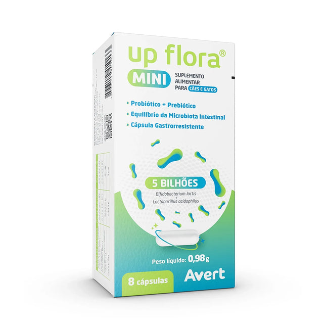 Up Flora Mini Cápsulas para Cães e Gatos