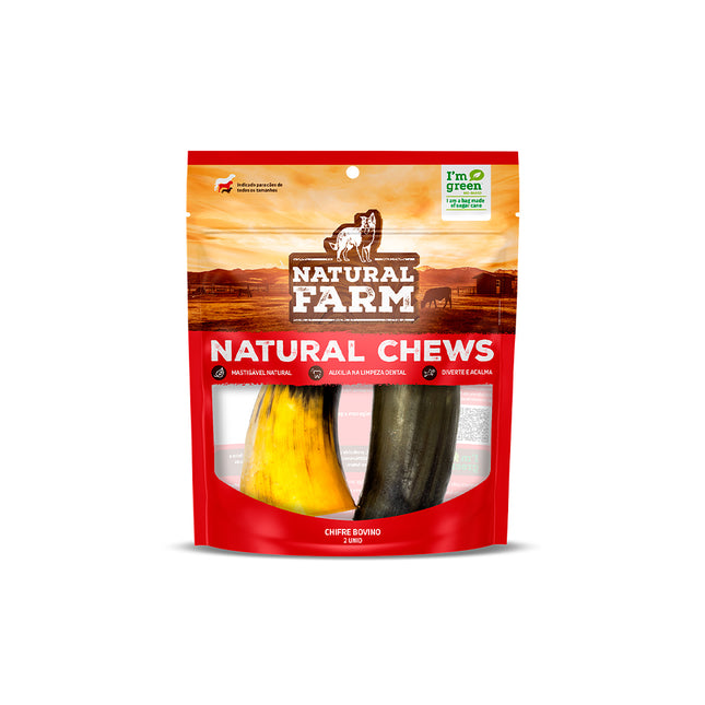 Snack Uper Dog Chifre Bovino para Cachorros