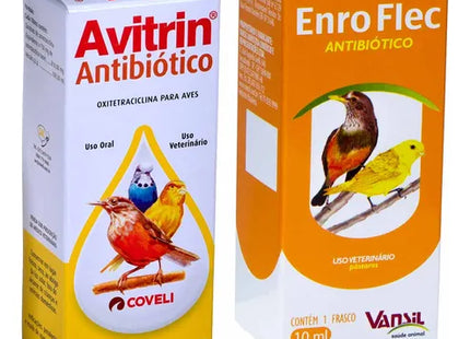 Antibiótico Vansil Enro Flec Líquido 10ml para Cães e Gatos