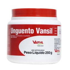 Cicatrizante Vansil Unguento 250g para Cães e Gatos