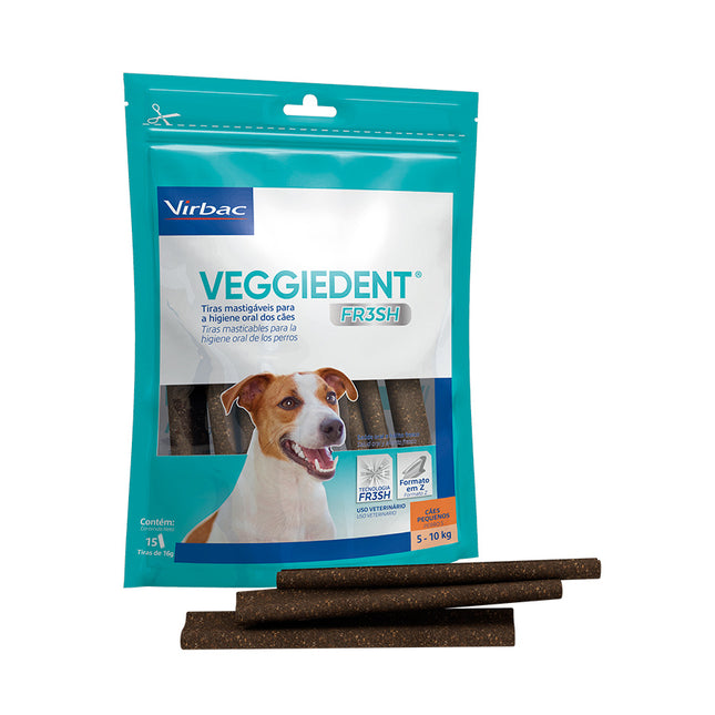 Imagem do produto Snack Veggie Dent Fresh para Cachorros de Porte Pequeno, tipo Snack, marca Veggie Dent.