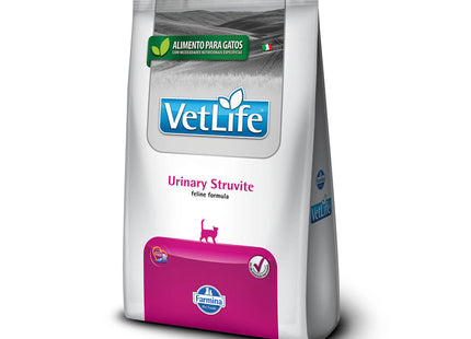 Imagem do produto Ração Seca Medicamentosa Vet Feline Urinary Struvite para Gatos, tipo Ração Seca Medicamentosa, marca Vet Feline.