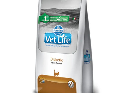 Imagem do produto Ração Seca Medicamentosa Vet Life Diabetic para Gatos, tipo Ração Seca Medicamentosa, marca Vet Life.