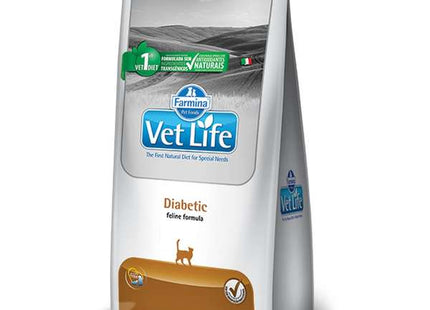 Imagem do produto Ração Seca Medicamentosa Vet Life Diabetic para Gatos, tipo Ração Seca Medicamentosa, marca Vet Life.