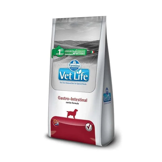 Imagem do produto Ração Seca Medicamentosa Vet Life Gastro Intestinal para Cachorros, tipo Ração Seca Medicamentosa, marca Vet Life.