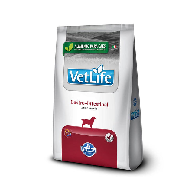 Imagem do produto Ração Seca Medicamentosa Vet Life Gastro Intestinal para Cachorros, tipo Ração Seca Medicamentosa, marca Vet Life.