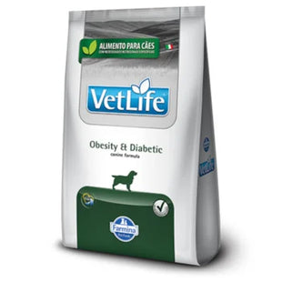 Imagem do produto Ração Seca Medicamentosa Vet Life Obesity & Diabet para Cachorros, tipo Ração Seca Medicamentosa, marca Vet Life.