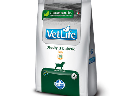Imagem do produto Ração Seca Medicamentosa Vet Life Obesity Diabetic Fish para Cachorros, tipo Ração Seca Medicamentosa, marca Vet Life.