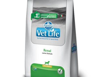 Imagem do produto Ração Seca Medicamentosa Vet Life Renal para Cachorros de Porte Pequeno, tipo Ração Seca Medicamentosa, marca Vet Life.