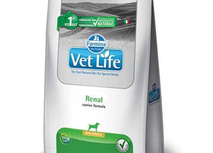 Imagem do produto Ração Seca Medicamentosa Vet Life Renal para Cachorros de Porte Pequeno, tipo Ração Seca Medicamentosa, marca Vet Life.