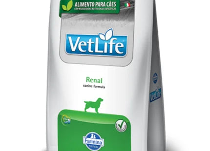 Imagem do produto Ração Seca Medicamentosa Vet Life Renal para Cachorros, tipo Ração Seca Medicamentosa, marca Vet Life.