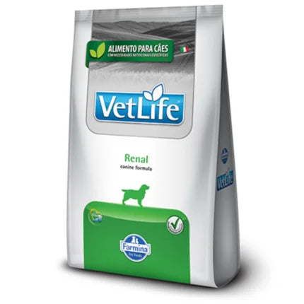 Imagem do produto Ração Seca Medicamentosa Vet Life Renal para Cachorros, tipo Ração Seca Medicamentosa, marca Vet Life.