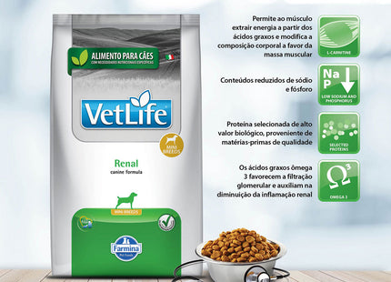 Ração Seca Medicamentosa Vet Life Renal para Gatos